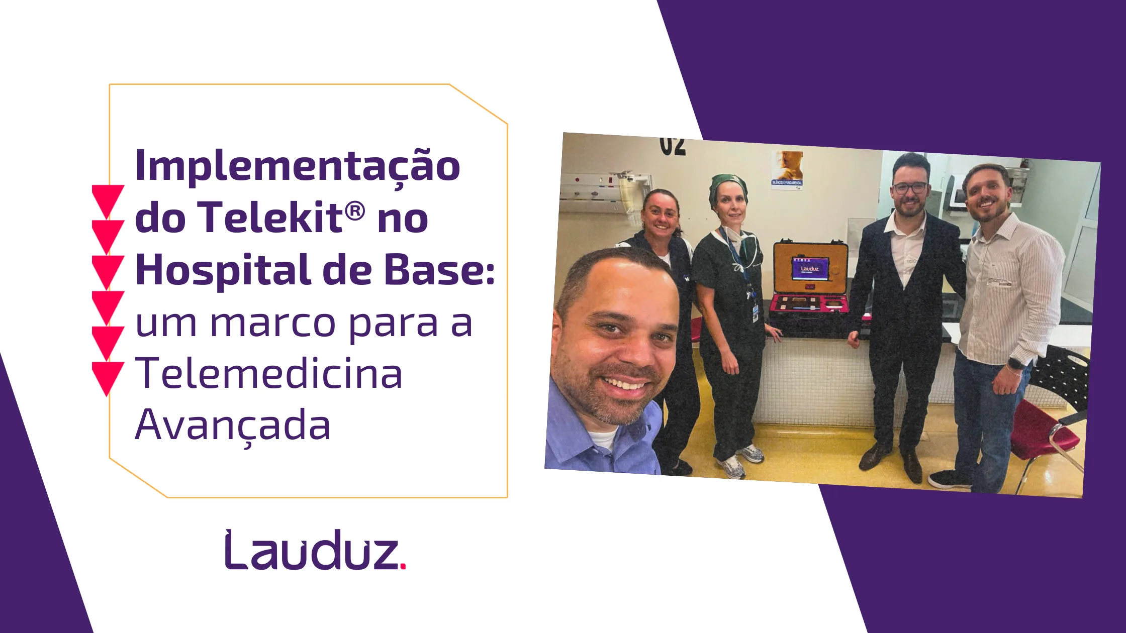Telekit® no Hospital de Base: um marco para a telemedicina avançada