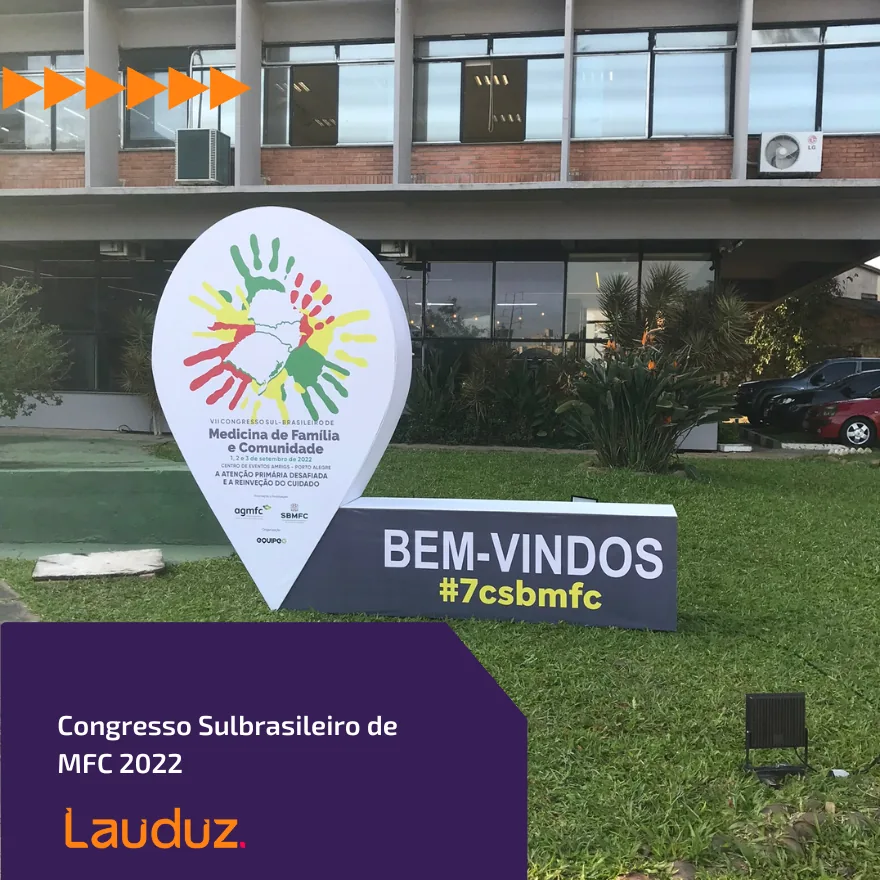 Lauduz no VII Congresso Sul-Brasileiro de Medicina de Família e Comunidade